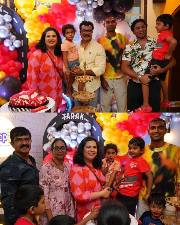 மகனின் 5-வது பிறந்தநாளை குடும்பத்துடன் கொண்டாடிய ராதிகா மகள் ரயான்! அழகிய புகைப்படங்கள்.! 7