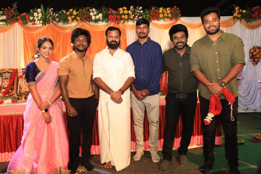 ராகவா லாரன்ஸ் தம்பி எல்வின் ஹீரோவாக அறிமுகமாகும் முதல் படம்.! பூஜையுடன் தொடக்கம்.! 9