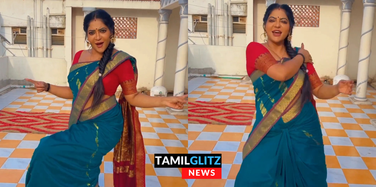 "நா ரெடி தான்" பாடலுக்கு புடவையில் மரண குத்தாட்டம் போட்ட பாக்கியலட்சுமி சீரியல் ராதிகா.! 93