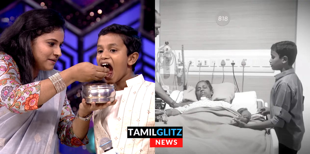 என் அம்மா கையால சாப்பிட முடியல.! கோமாவில் இருக்கும் தாயை நினைத்து கலங்கிய மகன்.! 105