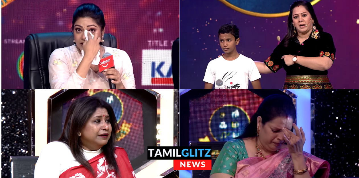 அம்மாவுக்காக சிறுவன் பாடிய பாடல்.! பின்னால் இருக்கும் சோகம்.! கதறி அழுத நடுவர்கள்.! மனதை உருக்கும் ப்ரோமோ.! 7