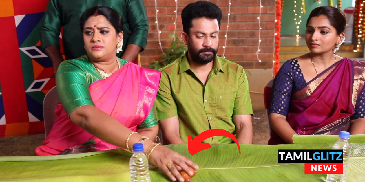 தனக்கு வைத்த இனிப்பை எடுத்து தமிழுக்கும் சரஸ்வதிக்கும் வைத்த கோதை.! அழகான ப்ரோமோ.! 123