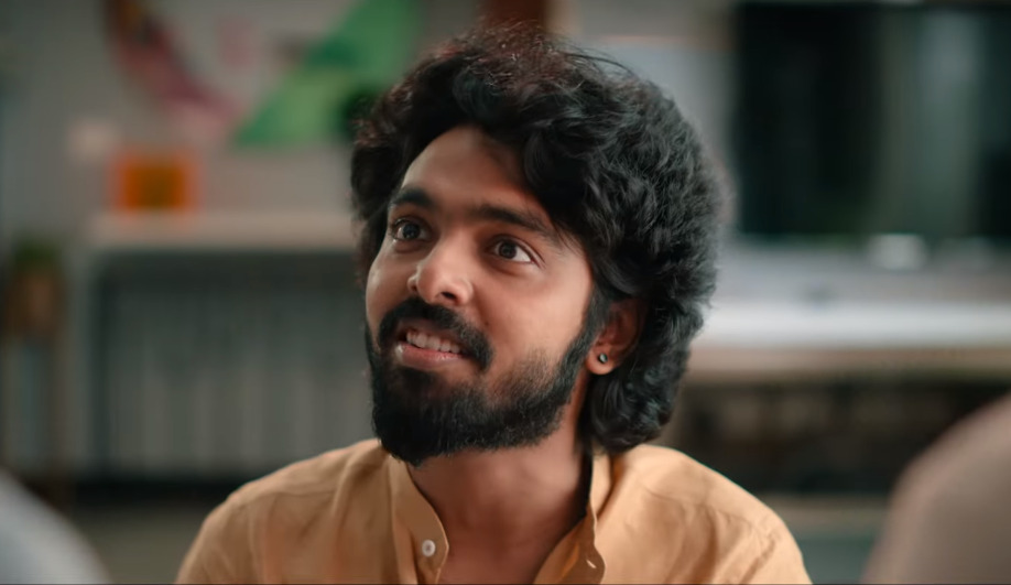தமிழ் படங்களை மரணமாக கலாய்த்து உருவாகி இருக்கும் ஜிவி பிரகாஷின் "அடியே" ட்ரைலர் இதோ..! 3