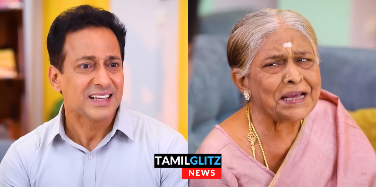 பாக்கியாவுக்கும் பழனிசாமிக்கும் கல்யாணம் பண்ணி வைக்க போறேன்.! கோபியை அலறவிட்ட பாட்டி.! 7