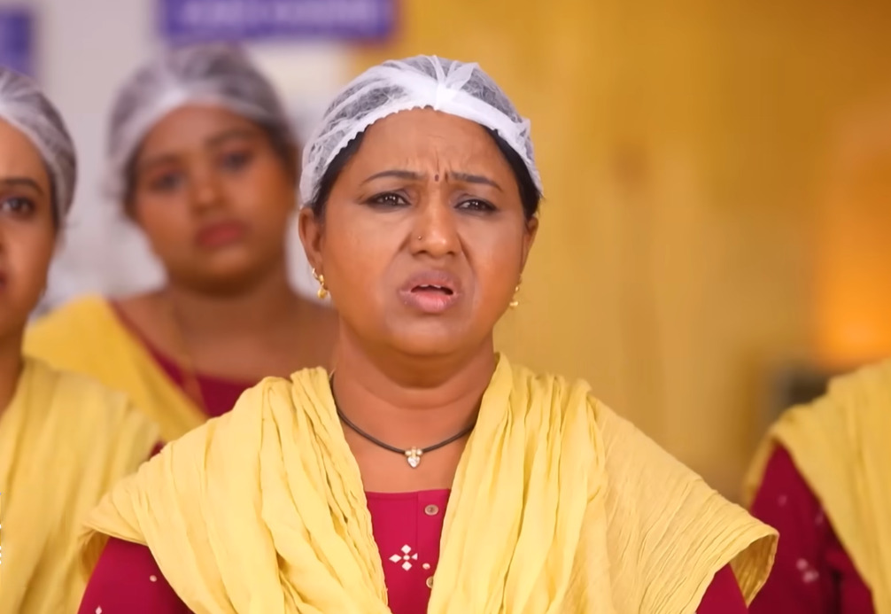 கேண்டீன் சமையலை சொதப்பிய செல்வி.! திட்டி தீர்த்த பாக்யா.! என்ன இப்படி திட்டுறாங்க.! 3