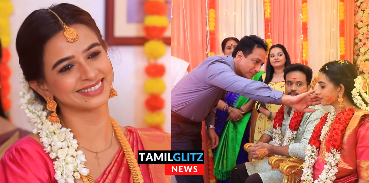 பாக்கியலட்சுமி சீரியலில் நடந்த அடுத்த விசேஷம்.! ஜெனிக்கு நடந்த வளைகாப்பு.! ப்ரோமோ இதோ 91