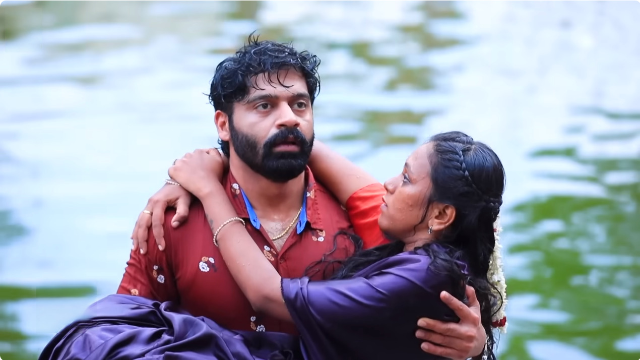 வேறு ஒரு பெண்ணை தூக்கிக்கொண்டு வந்த பார்த்திபன்.! விழுந்து விழுந்து சிரித்த காவ்யா.! 3