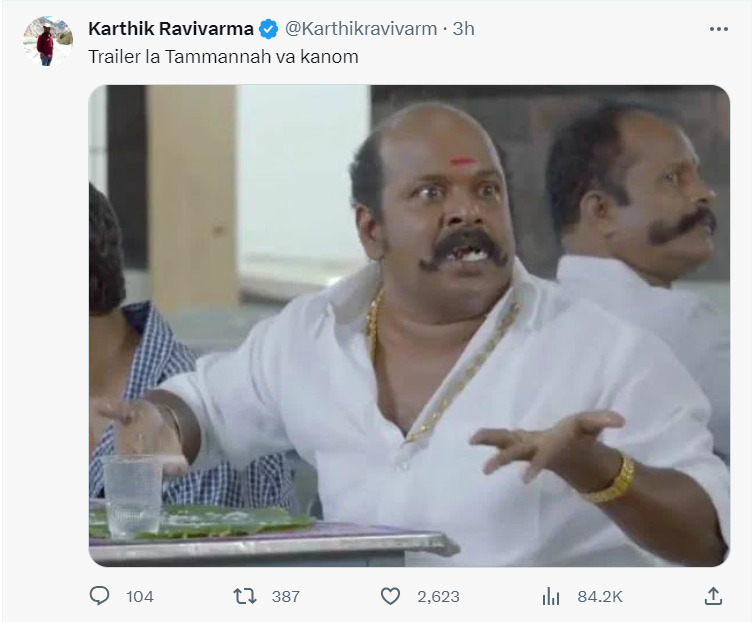 ட்ரைலர் மொக்க, நல்லாவே இல்ல, தமன்னா எங்கடா? மீம்ஸ்களை பறக்கவிடும் நெட்டிசன்கள்.! 9