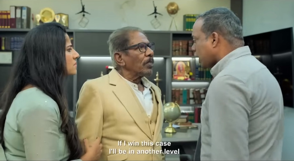 பணத் திமிர் பிடித்த மகன்.! மகனின் பாசத்துக்கு ஏங்கும் தந்தை.! "கருமேகங்கள் கலைகின்றன" ட்ரைலர் இதோ.! 3