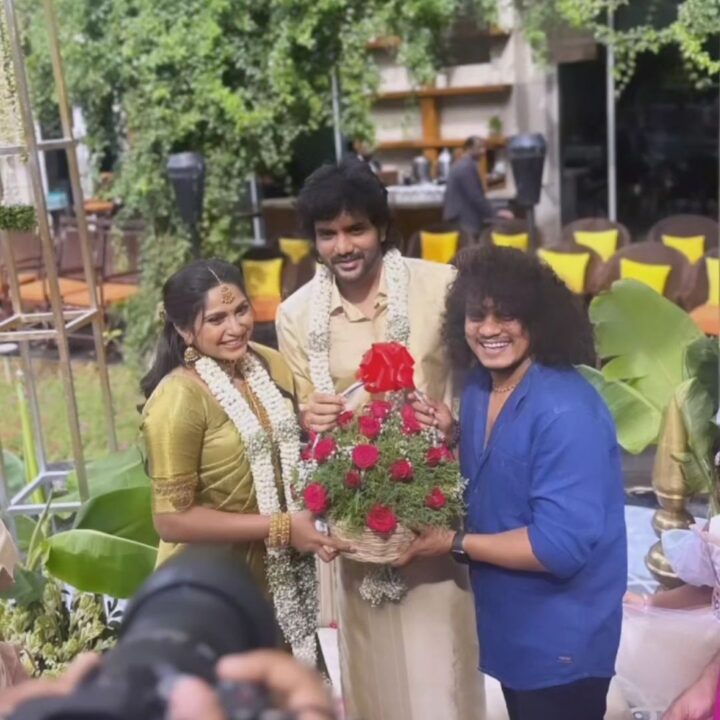 நீண்ட நாள் காதலியை கரம் பிடித்த பிக்பாஸ் கவின்.! வெளியான திருமண ஆல்பம்.! 9