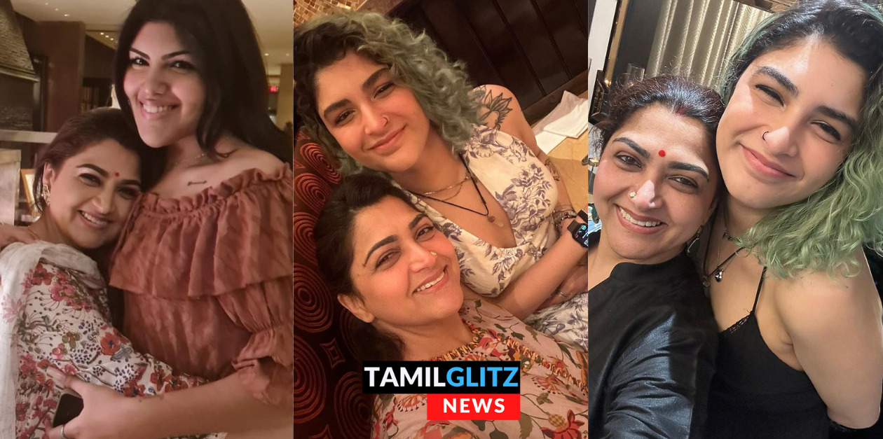 ஹாலிவுட் ஹீரோயின்கள் போல மாறிய குஷ்பூ மகள்கள்.! குஷ்பூ வெளியிட்ட அழகிய புகைப்படங்கள்.! 39