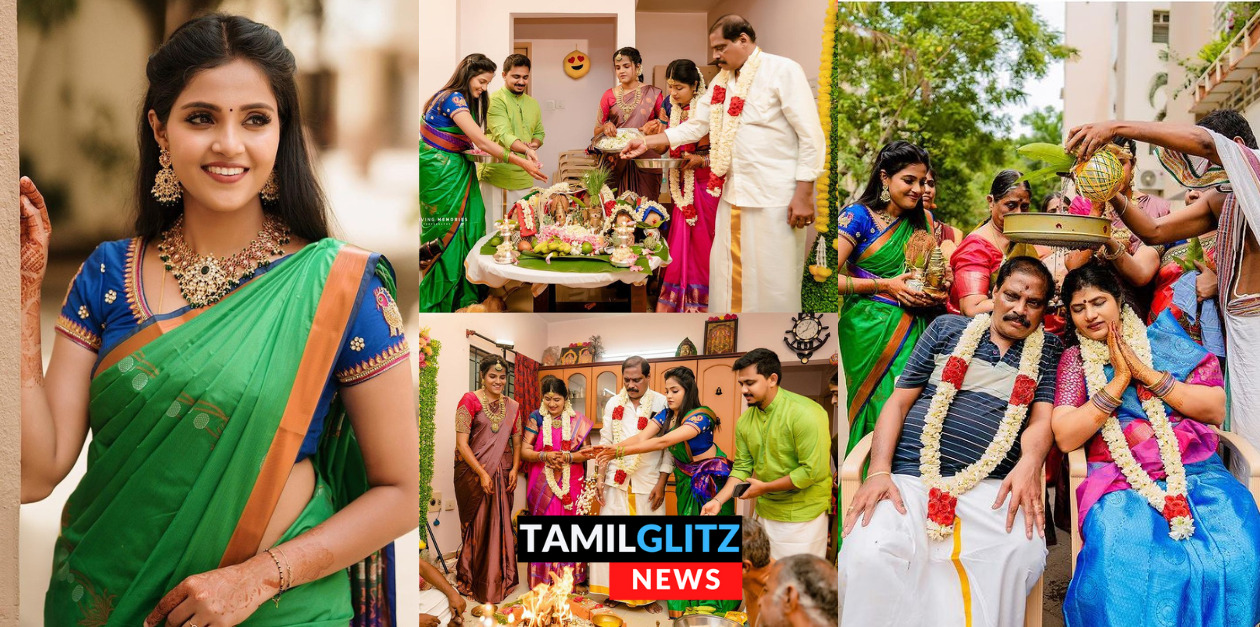 பெற்றோருக்கு 60-வது திருமணம் செய்து அழகு பார்த்த முத்தழகு சீரியல் நடிகை வைஷாலி.! 83