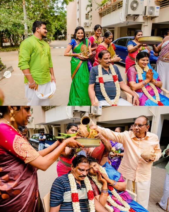 பெற்றோருக்கு 60-வது திருமணம் செய்து அழகு பார்த்த முத்தழகு சீரியல் நடிகை வைஷாலி.! 7