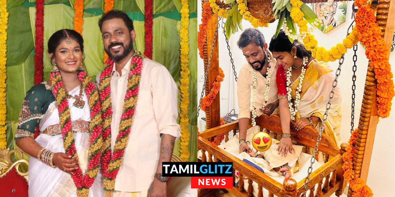 கனவு நனவானது.! முதல் முறையாக குழந்தையுடன் இருக்கும் புகைப்படத்தை பகிர்ந்த நக்ஷத்திரா.! 7