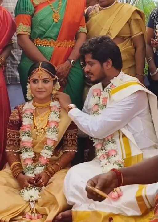 ராஜா ராணி 2 சீரியல் நடிகைக்கு நடந்த திருமணம்..! வெளியான திருமண புகைப்படங்கள் மற்றும் வீடியோ.! 5
