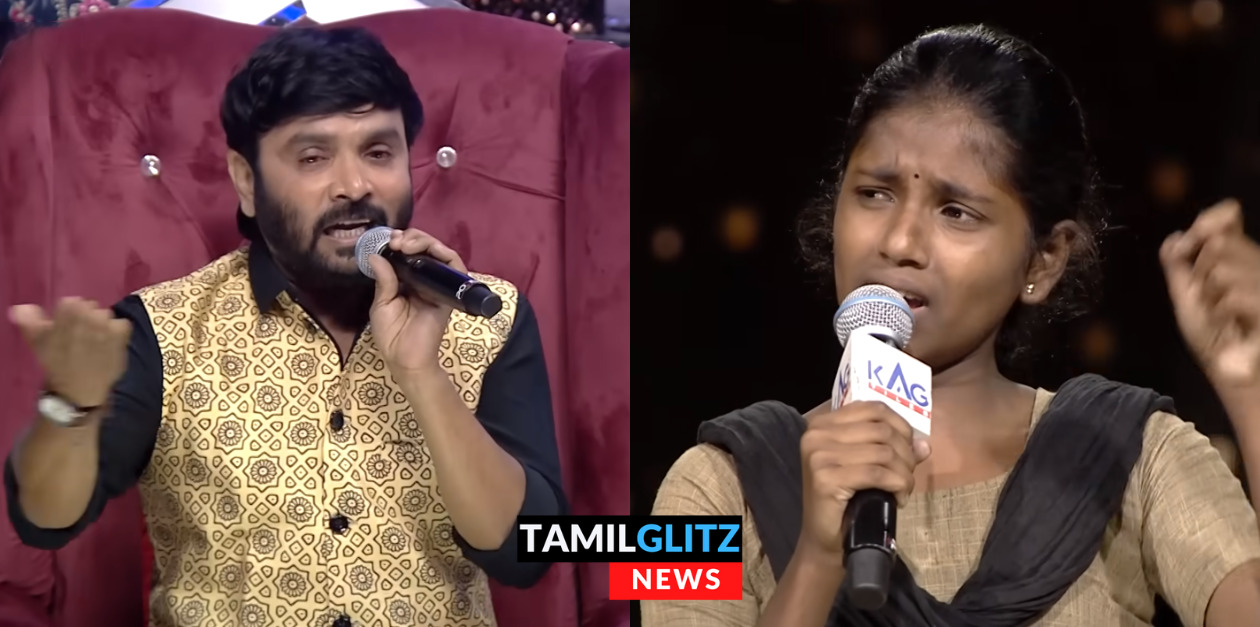 பாட்டு வரிகளை மறந்து பாட முடியாமல் மேடையில் கதறி அழும் இலங்கை சிறுமி.! தேற்றிய சினேகன்.! 79