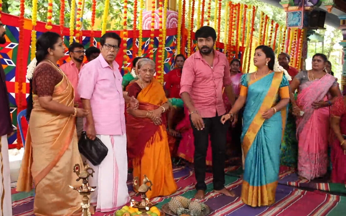 இந்த கல்யாணம் நடக்காது.! மனோஜ் ரோகிணி திருமணத்தை நிறுத்திய முத்து.! அதிரடி திருப்பம்.! 5