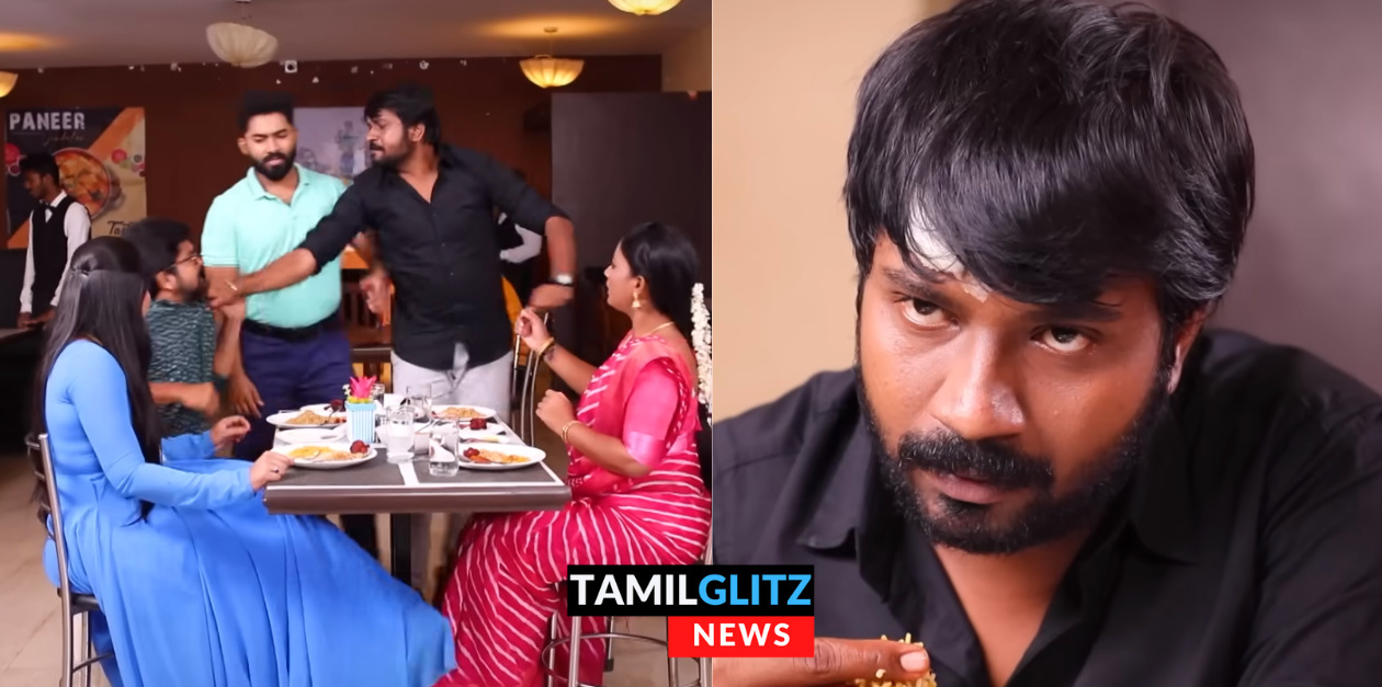 முத்து - மீனா திருமணத்தை அசிங்கமாக பேசிய ரோஹிணி.! மனோஜை அடித்து துவைத்த முத்து.! 101