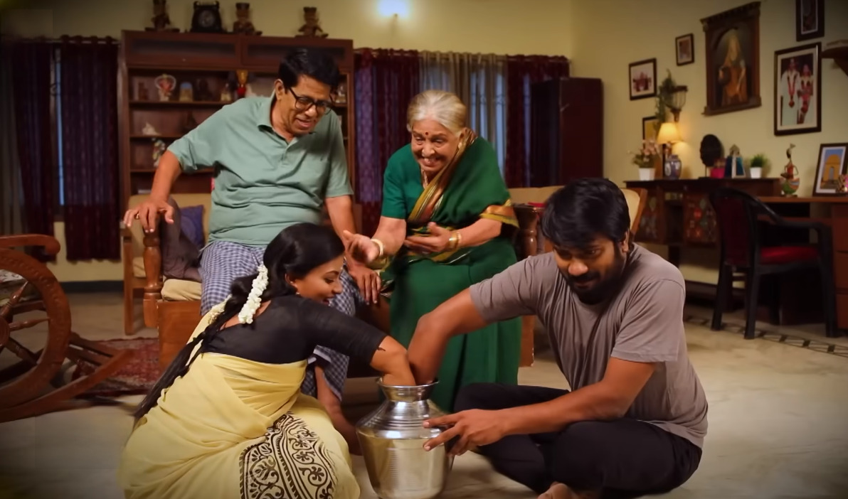 மனோஜ் ரோஹிணிக்கு நடந்தது போலவே முத்து மீனாவுக்கு நடந்த சடங்கு.! அழகான ப்ரோமோ.! 3