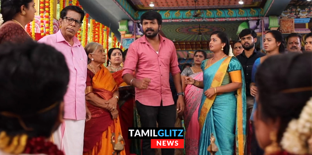 இந்த கல்யாணம் நடக்காது.! மனோஜ் ரோகிணி திருமணத்தை நிறுத்திய முத்து.! அதிரடி திருப்பம்.! 45