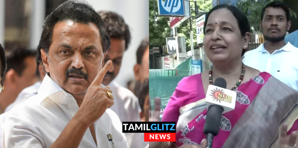 காரை விட்டு இறங்கி சி.ஆர் சரஸ்வதியை சந்தித்து பேசிய முதலமைச்சர் முக ஸ்டாலின்.! என்ன காரணம்.! 83