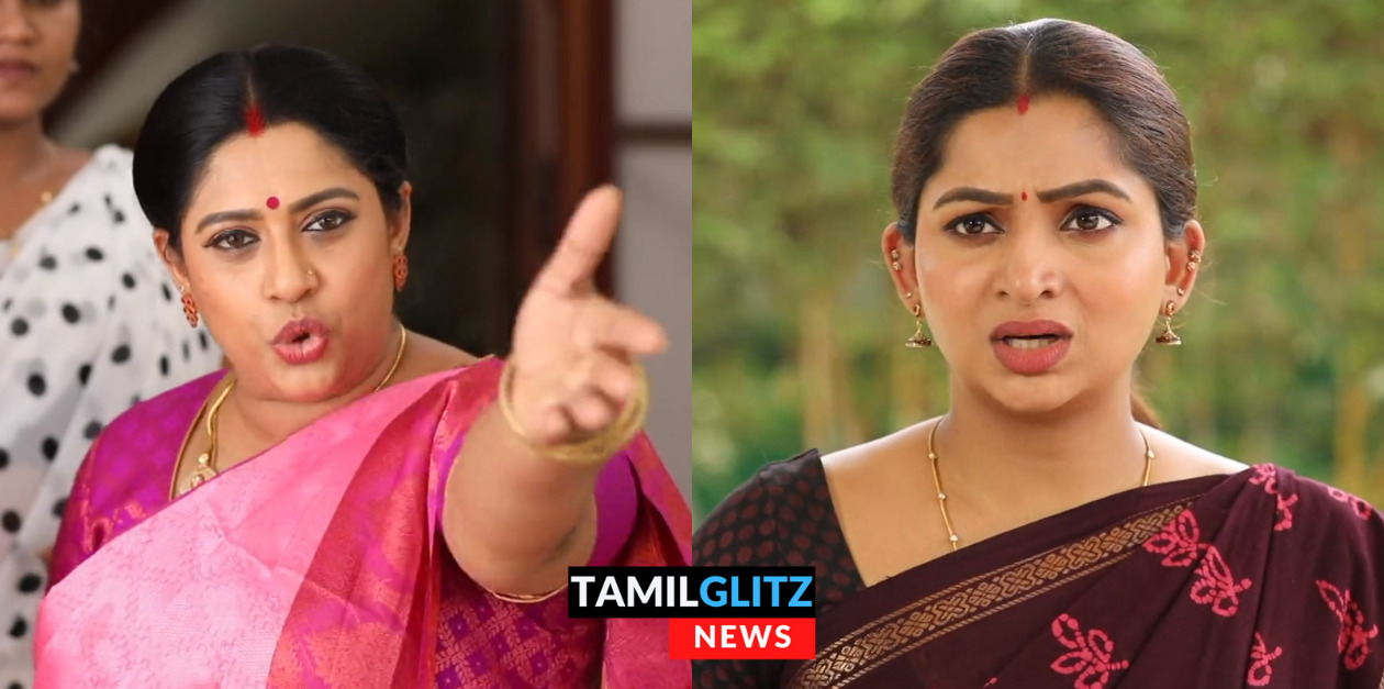 ச்சி.! இப்படி தரங்கெட்ட பொண்ணா இருக்கியே.! வெளிய போடி.! சரஸ்வதியை அடித்து துரத்திய கோதை.! 119