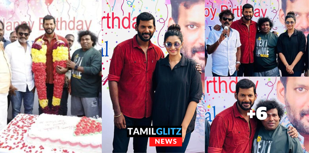 விஷாலின் 47-வது பிறந்தநாள்.! படப்பிடிப்பு தளத்தில் கேக் வெட்டி கொண்டாடிய நண்பர்கள்.! இதோ வீடியோ 29