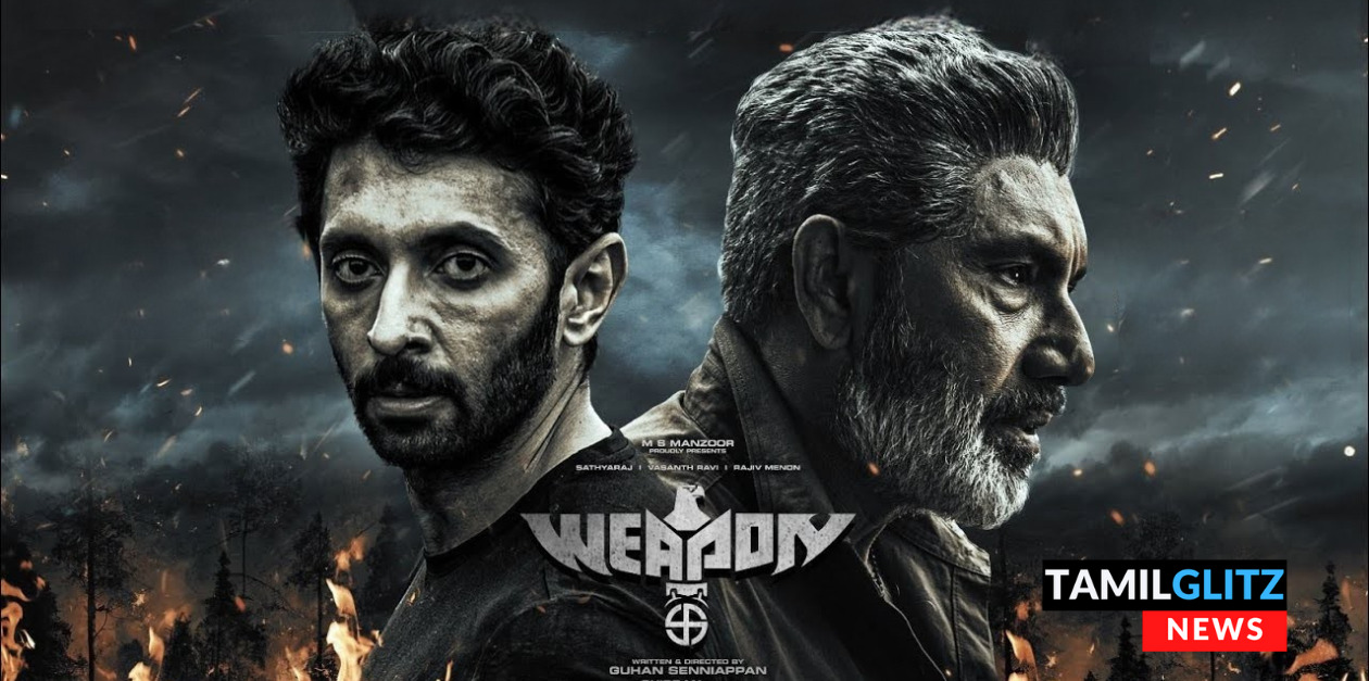 வசந்த் ரவி, சத்யராஜ் ஆகியோர் ஆக்ஷனில் மிரட்டி எடுத்துள்ள வெப்பன் (Weapon) டீசர் வெளியானது.! 111