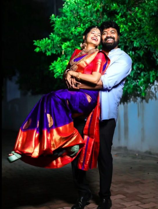 காதலியுடன் நிச்சயதார்த்தம் முடித்த 'வானத்தை போல' சீரியல் நடிகர் அஸ்வின் கார்த்திக் இதோ வீடியோ.! 15