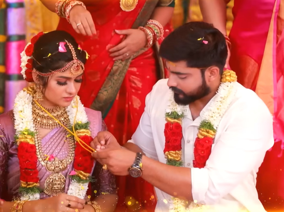 வேதாவுடன் திருமணத்தை முடித்த விக்ரம்.! விக்ரம் வேதாவின் திருமண வைபோகம்.! 3