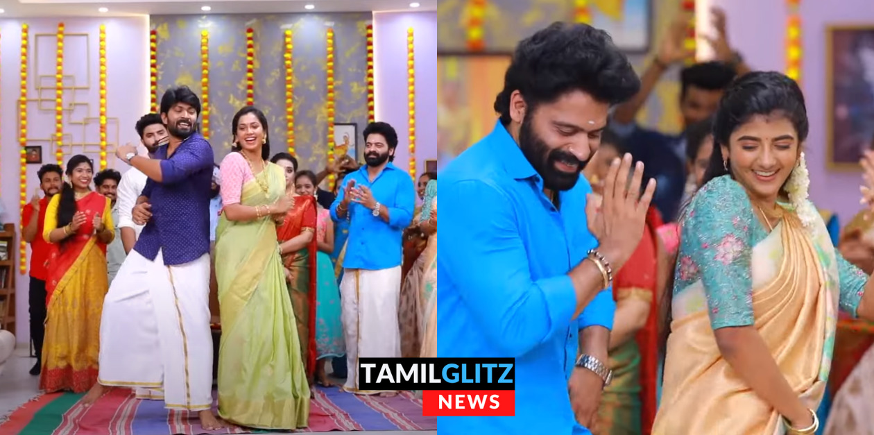 பார்த்தியை புரிந்துகொண்ட காவ்யா.! மீண்டும் ஒன்றாக இணைந்த குடும்பம்.! ஈரமான ரோஜாவே ப்ரோமோ 7