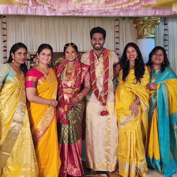 விஜய் டிவி நடிகையுடன் திருமணத்தை முடித்த பிரபல யூடியூபர்.! வெளியான புகைப்படங்கள் இதோ.! 9