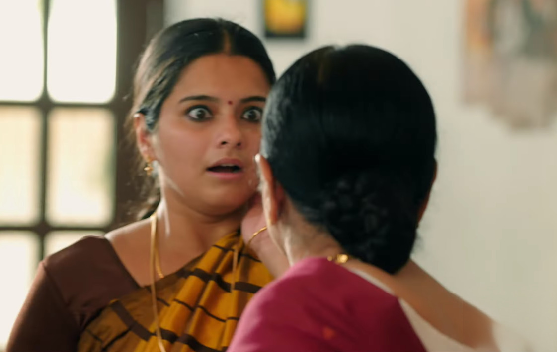 நந்தினி கன்னத்தில் ஓங்கி ஒரு அறை விட்ட விசாலாட்சி.! நிலை குலைந்து போன நந்தினி.! 3