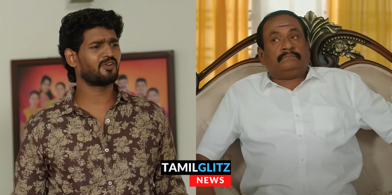யோவ் மாமா நீ எச்சி கையால கூட காக்கா ஓட்டாத ஆளு.! குணசேகரனை பங்கம் செய்து விடும் கரிகாலன்.! 129