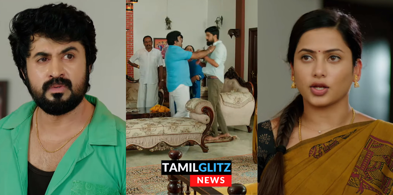 சக்தியை அடித்த ஞானம்.! ஜனனி சொன்னதை கேட்டு ஆடிப்போன கதிர்.! எதிர்நீச்சல் ப்ரோமோ 51