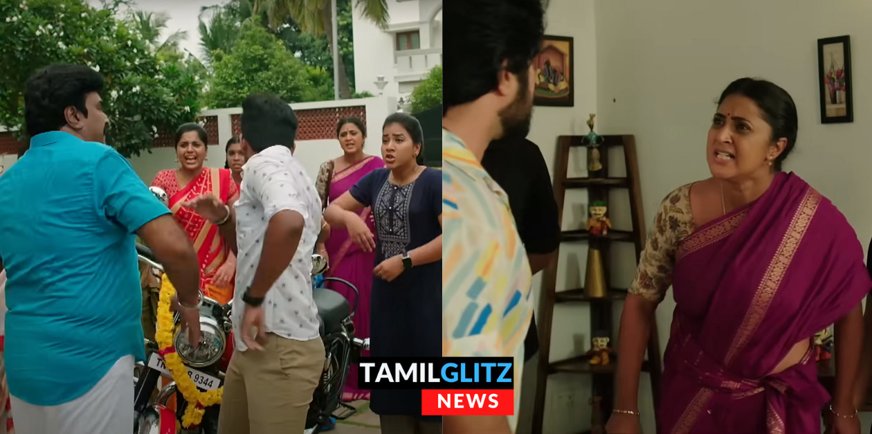 குணசேகரனை 'அவன் இவன்' என பேசிய தர்ஷனை அடித்து துவைத்த ஞானம்.! களேபரமான எதிர்நீச்சல் சீரியல்.! 141