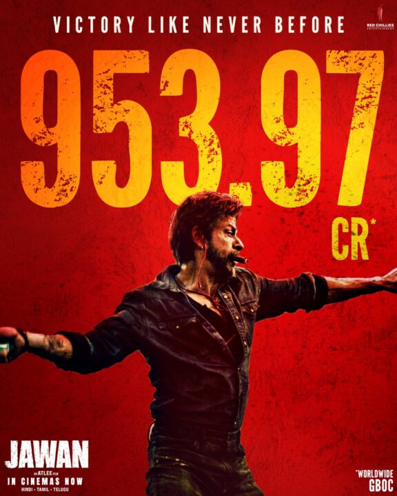 நூலிழையில் ரூ.1000 கோடியை தவறவிட்ட 'ஜவான்'.! 16வது நாள் வசூல் எவ்வளவு தெரியுமா? 3