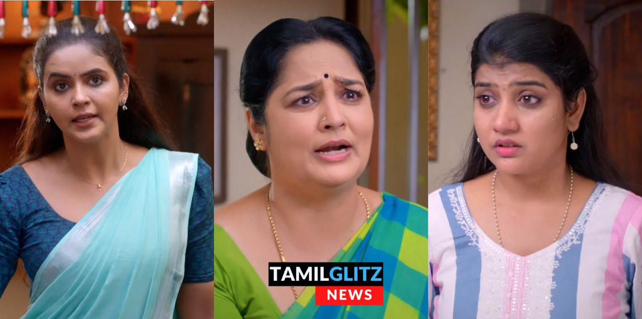 அம்மாவிடம் உண்மைகளை உளறும் ஆனந்தி.! தடுத்து நிறுத்தும் கயல்.! பரபரப்பில் உச்சத்தில் கயல் ப்ரோமோ 57