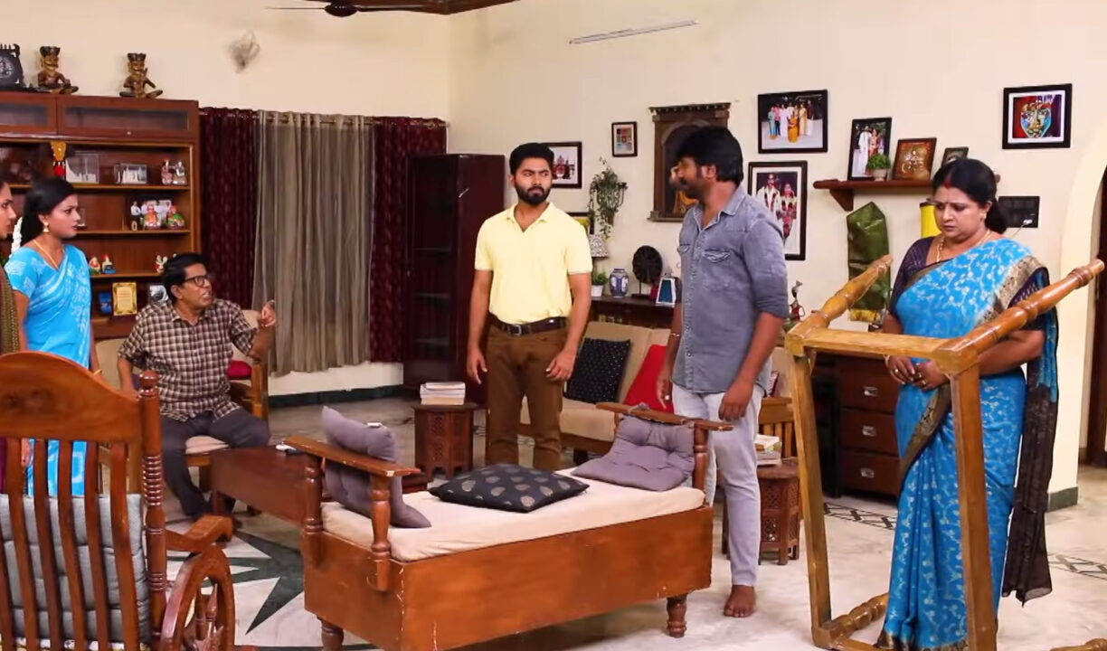 விஜயாவை அடிக்கப் போன அண்ணாமலை.! ரோஹிணி பெயரை இழுத்துவிட்ட விஜயா.! 3