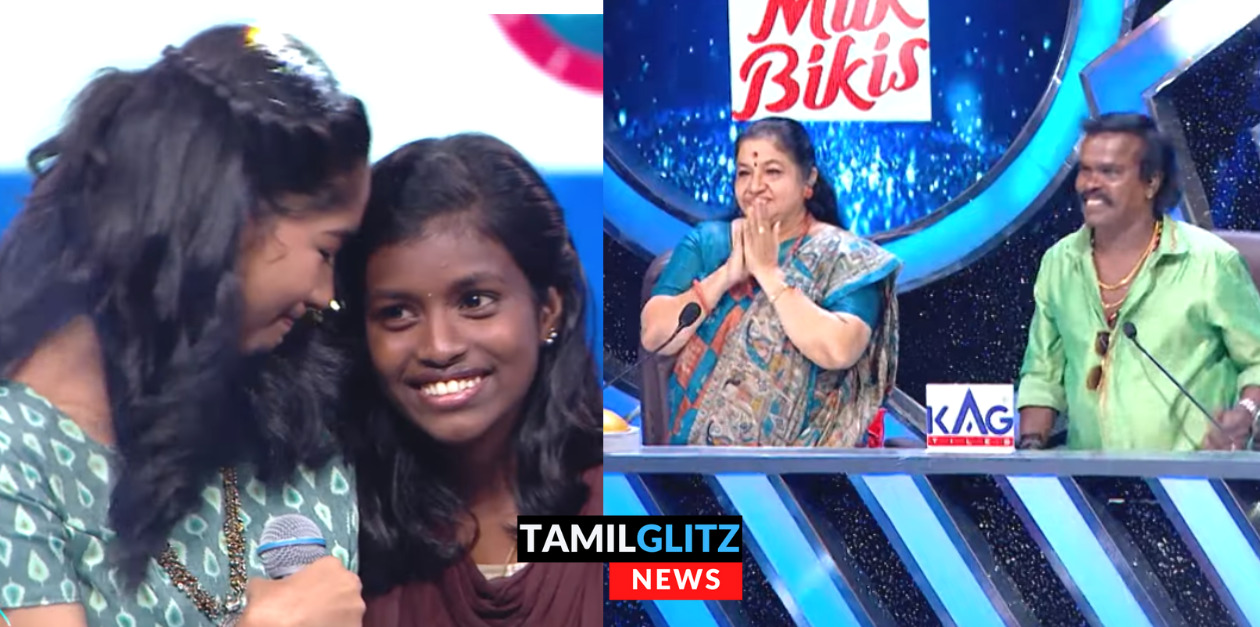 சேமித்த பணத்தை தோழியின் அம்மாவின் மருத்துவ செலவுக்கு கொடுத்த சிறுமி.! சூப்பர் சிங்கரில் நெகிழ்ச்சி.! 107