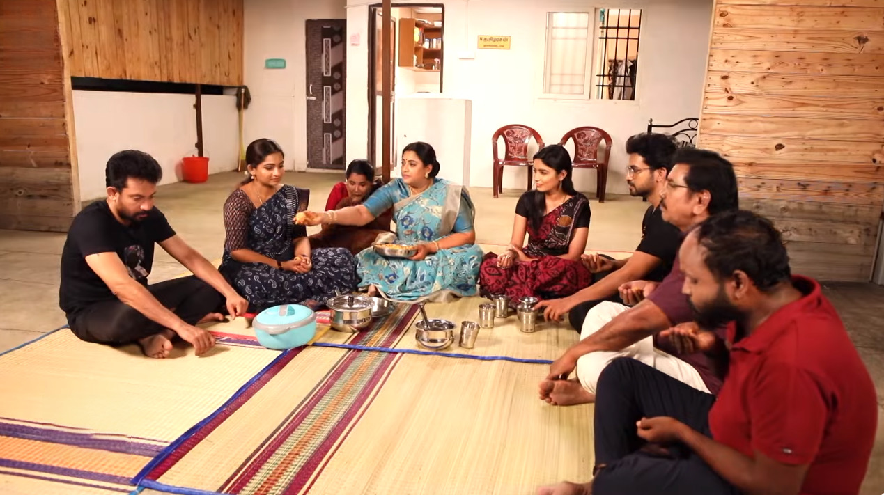 தமிழுக்கு ஆசையாய் சோறு ஊட்ட வந்த கோதை.! கோதை முகத்தில் கூட முழிக்க விரும்பாத தமிழ்.! 3