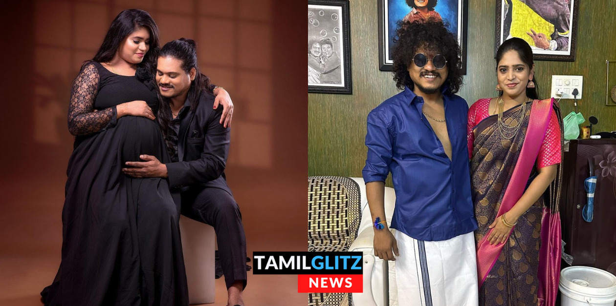 திருமண நாளன்று மனைவி கர்ப்பமாக இருப்பதை அறிவித்த விஜய் டிவி புகழ்.! குவியும் வாழ்த்துக்கள்.! 25