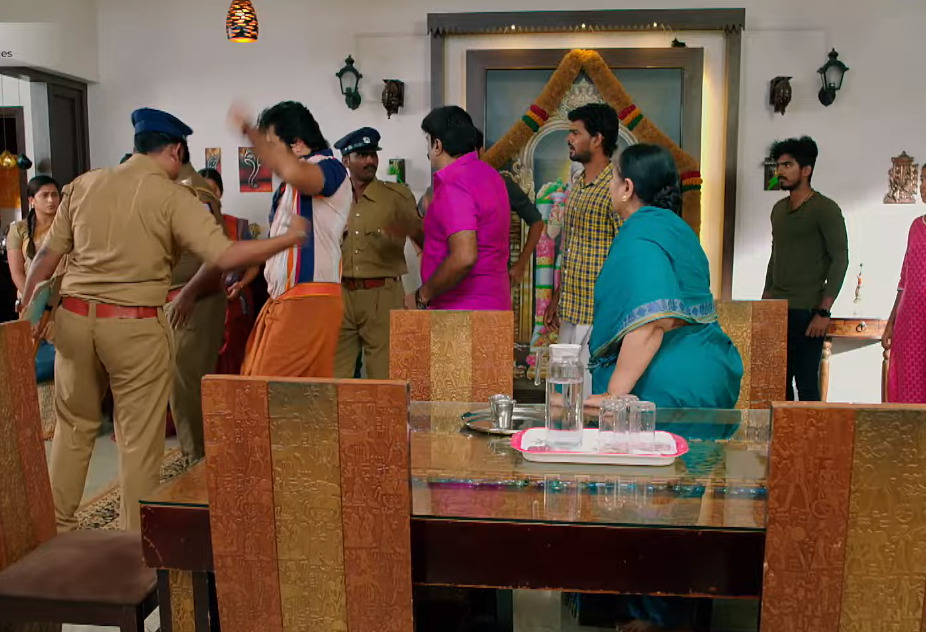 கதிரையும் ஞானத்தையும் கைது செய்து தரதரவென இழுத்துச் சென்ற போலீஸ்.! எதிர்நீச்சல் ப்ரோமோ 3