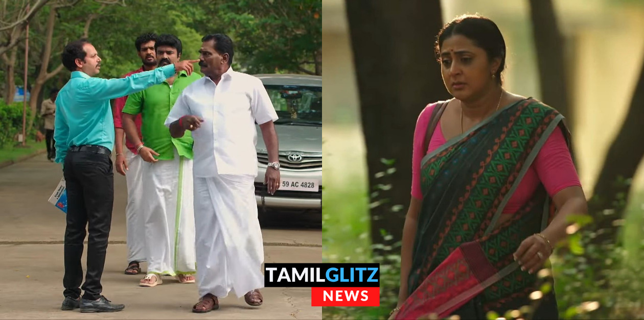 ஈஸ்வரி வேலை பார்க்கும் இடத்திற்கே வந்து பிரச்சனை செய்ய கிளம்பிய குணசேகரன் மற்றும் தம்பிகள்..! 113