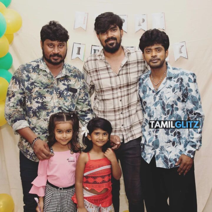 சாண்டி மகள் சூசனாவின் 5வது பிறந்த நாள்..! தம்பியுடன் சேர்ந்து கேக் வெட்டிய சூசனா.! 3