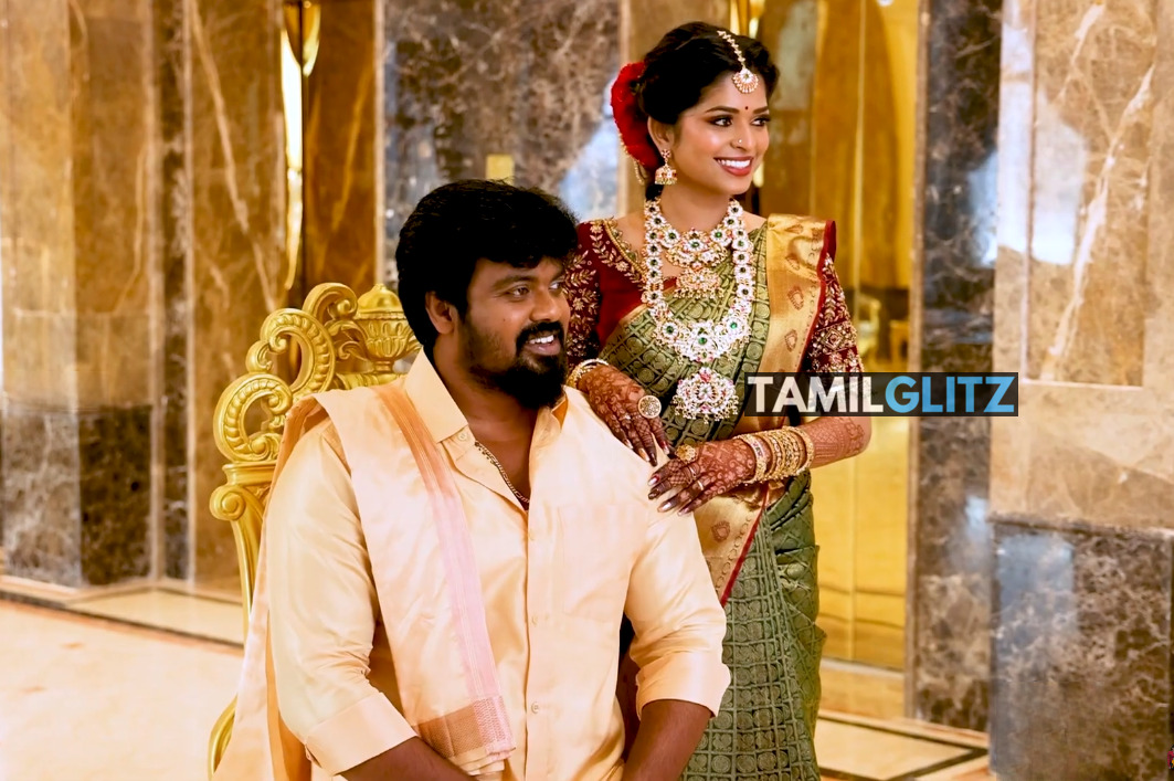 காதலியை கரம் பிடித்தார் 'வானத்தைப் போல' சீரியல் நடிகர் அஸ்வின் கார்த்திக்.! திருமண ஆல்பம் இதோ.! 3