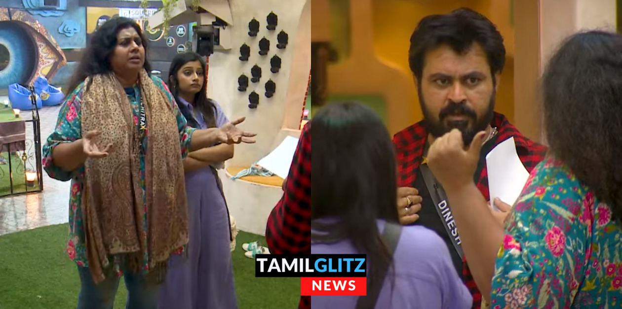 மற்ற ஹவுஸ் மேட்ஸ் உடன் சேர்ந்து கொண்டு விசித்ரா, அர்ச்சனாவுக்கு எதிராக திரும்பிய தினேஷ் 1
