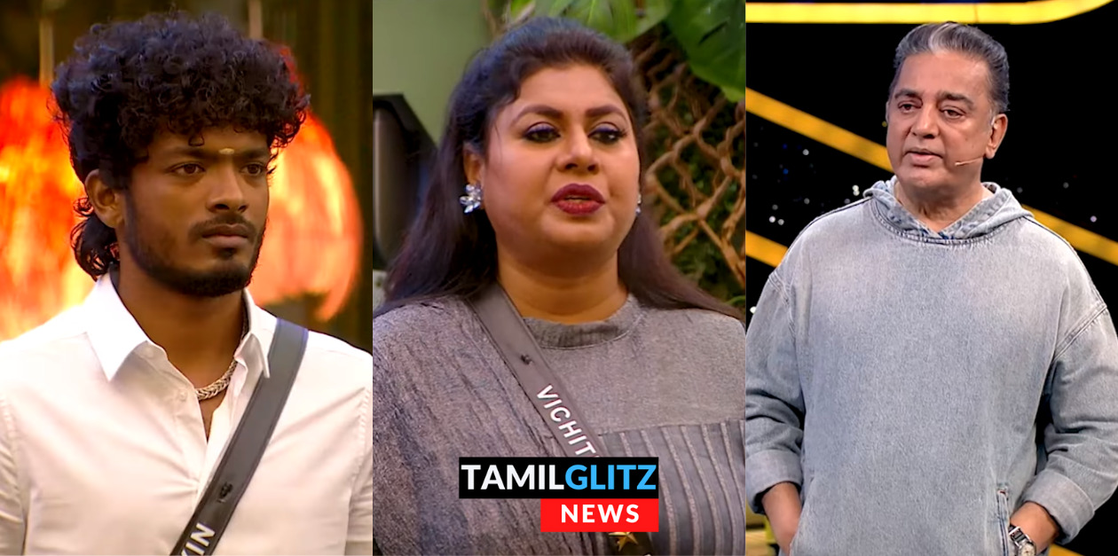 நிக்ஸன் பற்றி விசித்ரா கூறிய ஒரு வார்த்தை.! கை தட்டல்களால் அதிர்ந்த அரங்கம்.! மிரண்டு பார்த்த கமல்.! 73