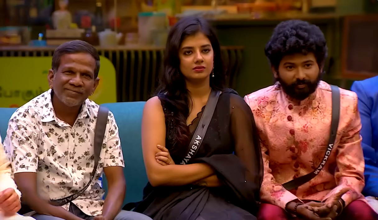 கார்டை காட்டிய கமல்.! வெளியேறிய அந்த போட்டியாளர் யார் தெரியுமா? ப்ரோமோ இதோ.! 3