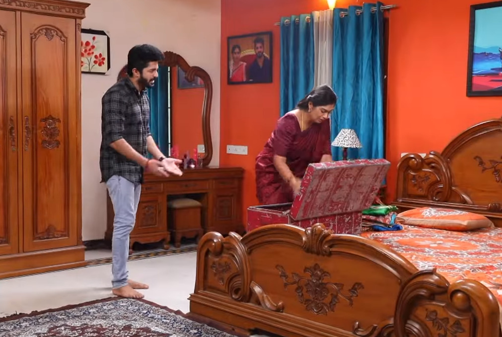 கர்ப்பமாக இருக்கும் அஞ்சலி.! கடுப்பில் வீட்டை விட்டு வெளியேறிய முத்தழகு.! ப்ரோமோ இதோ.! 3